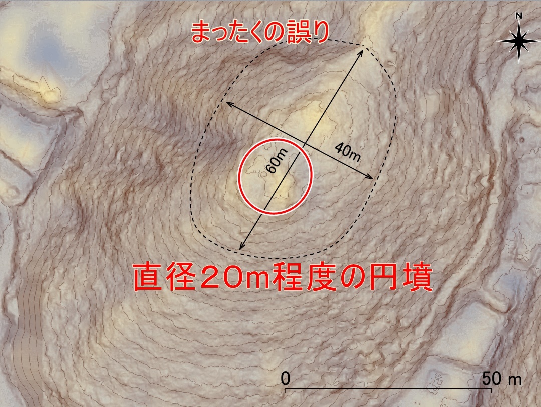 長尾山古墳第1次調査 現地説明会（2007/9/22）