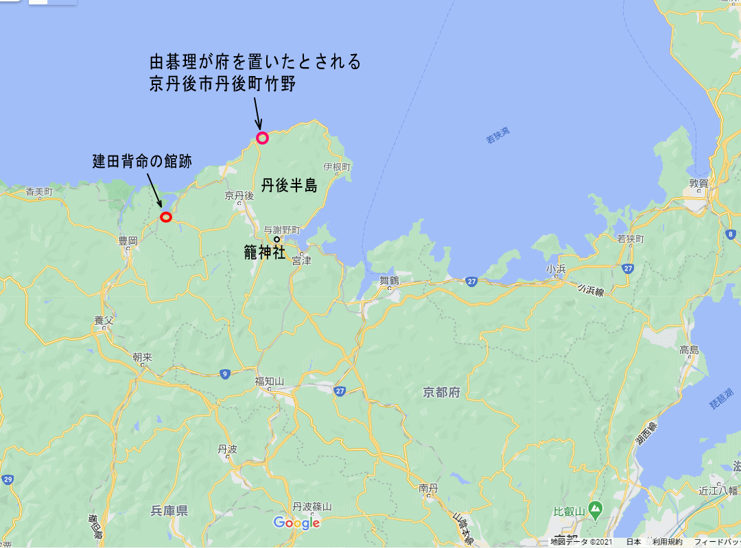 京丹後市丹波町竹野